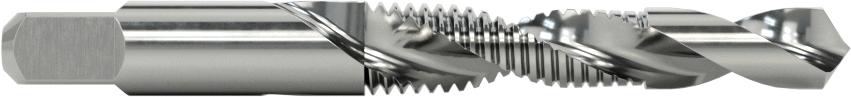Yüksek Hızlı Çelik Matkap Kılavuzu, M8 x 1,25 mm Diş Boyutu