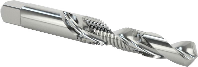 Yüksek Hızlı Çelik Matkap Kılavuzu, M10 x 1,5 mm Diş Boyutu