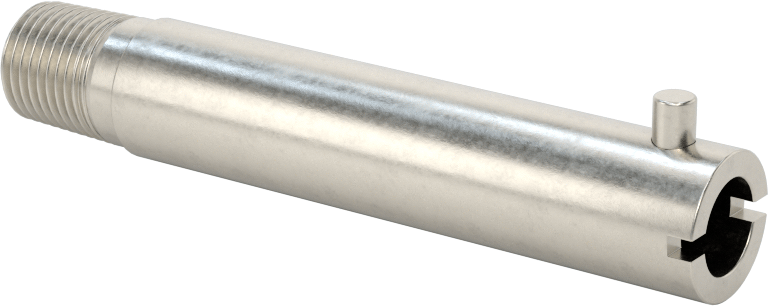 Termokupl ve RTD Bayonet Adaptörü, 1/8 NPT Erkek, 2-1/2" Uzunluk