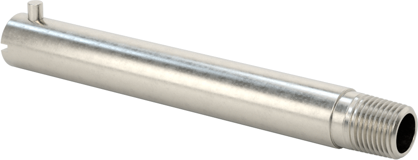 Termokupl ve RTD Bayonet Adaptörü, 1/8 NPT Erkek, 3-1/2" Uzunluk