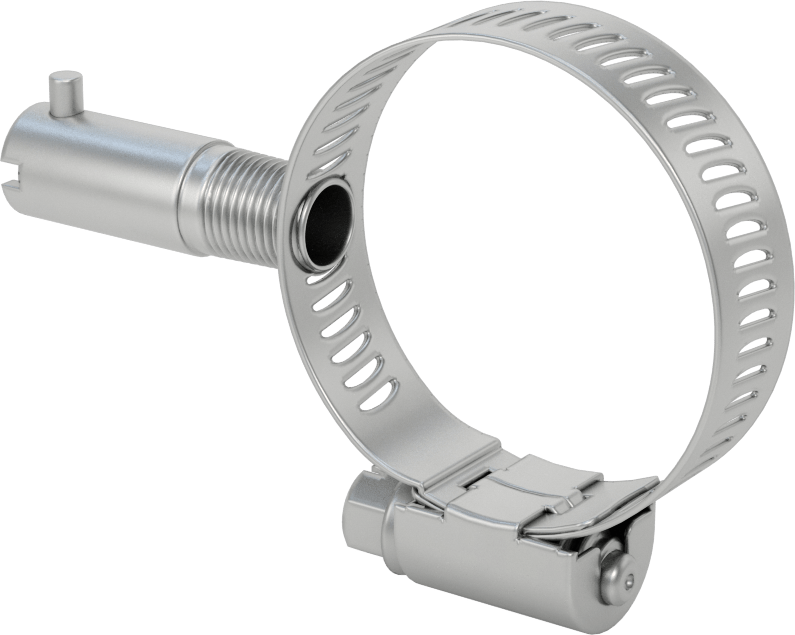 Termokupl ve RTD Bayonet Adaptörü, Sonsuz Tahrikli Kelepçe, 1-5/16“ ila 2-1/4” Kelepçe İç Çapı