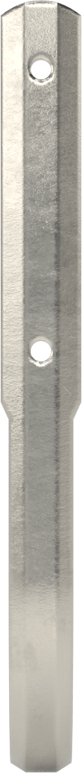 Ağır Hizmet Tipi Asma Kancası, Duvara Montaj, 3/4“ Genişlik x 7-3/4” Yükseklik x 4-3/8" Derinlik Toplam