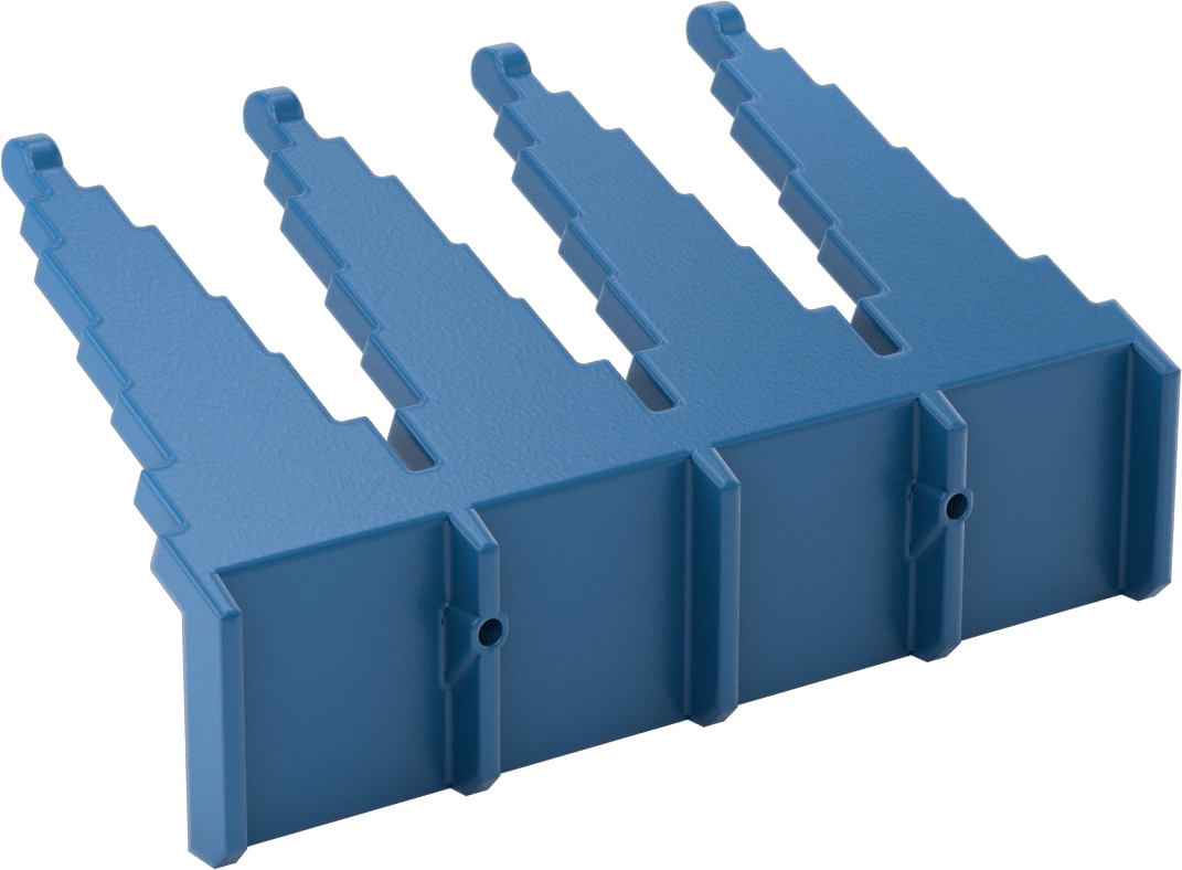 Gıda ve İçecek Alet Tutucu Rafı, 7/8“ ila 1-1/2” Ürün Çapı için