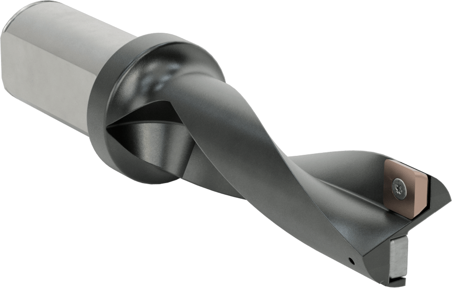 Karbür Uçlu Matkap Ucu, 1-1/8" Boyut, 6-3/4" Toplam Uzunluk