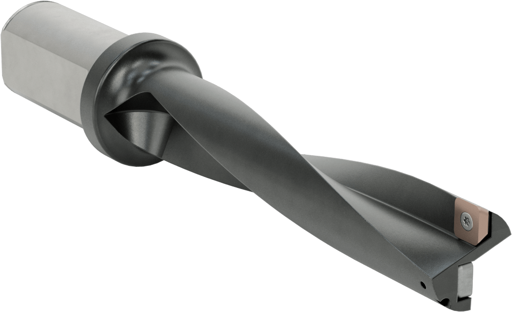 Karbür Uçlu Matkap Ucu, 1-1/4" Boyut, 10-1/8" Toplam Uzunluk