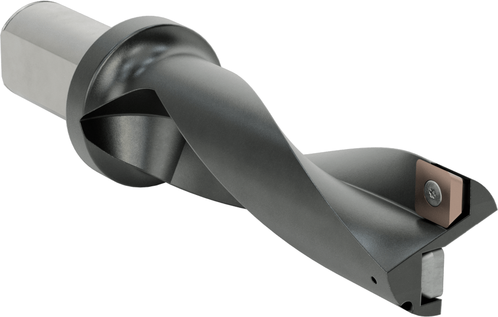 Karbür Uçlu Matkap Ucu, 1-3/4" Boyut, 9-3/8" Toplam Uzunluk