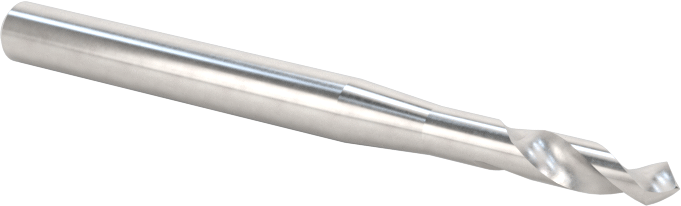 Karbür Matkap/Freze 2 Kanallı Parmak Freze, Kaplamasız, 3/32" Freze Çapı