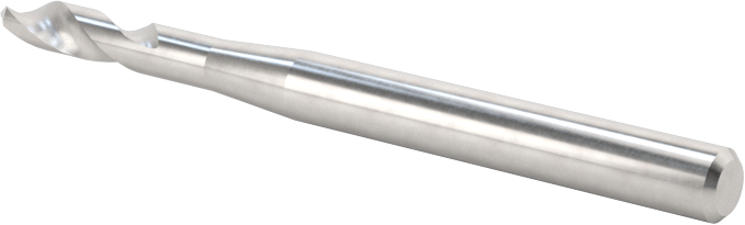 Karbür Matkap/Freze 2 Kanallı Parmak Freze, Kaplamasız, 3/32" Freze Çapı