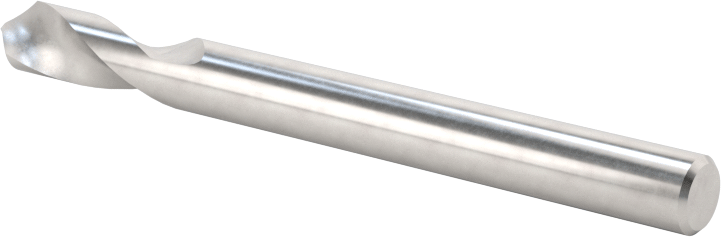 Karbür Matkap/Freze 2 Kanallı Parmak Freze, Kaplamasız, 3/16" Freze Çapı