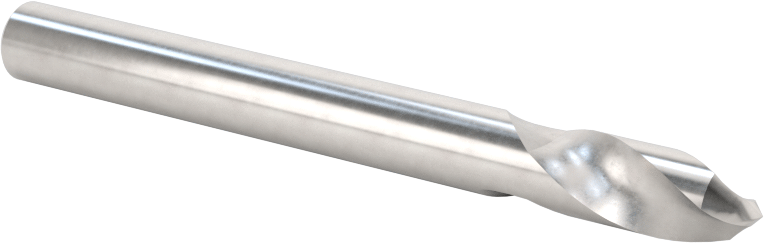 Karbür Matkap/Freze 2 Kanallı Parmak Freze, Kaplamasız, 1/4" Freze Çapı