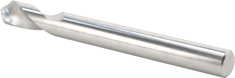Karbür Matkap/Freze 2 Kanallı Parmak Freze, Kaplamasız, 1/4" Freze Çapı