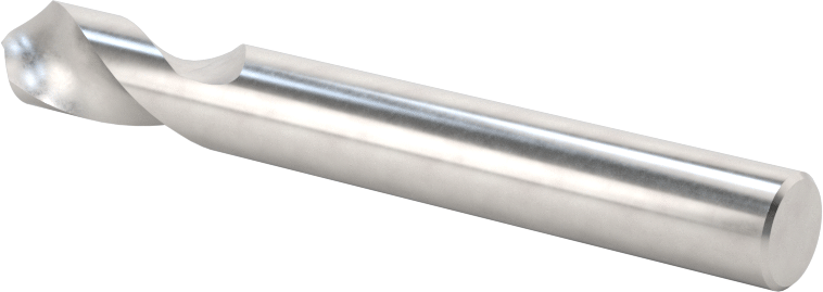 Karbür Matkap/Freze 2 Kanallı Parmak Freze, Kaplamasız, 5/16" Freze Çapı
