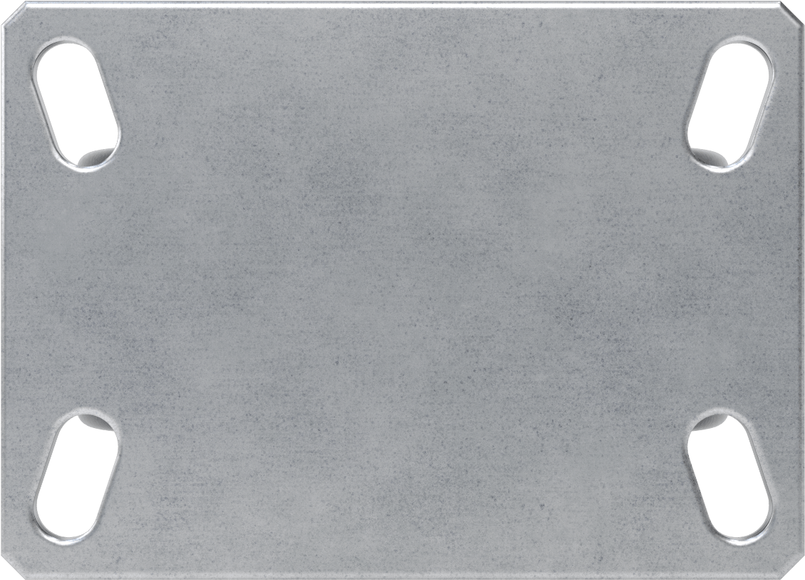 6-1/4“ x 4-1/2” Plakalı Viking Tekerlek, Yüksek Kapasiteli, 6 inç Çapında Fenolik Tekerlekli Sert