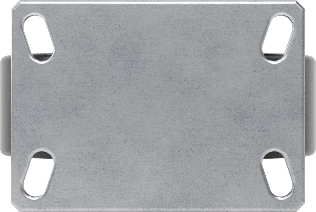 6-1/4“ x 4-1/2” Plakalı Viking Tekerlek, Yüksek Kapasiteli, 8 inç Çaplı Fenolik Tekerlekli Sert