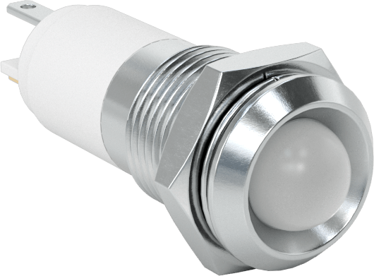 Panel Işığı, Su Geçirmez, 14 mm Kesik, Beyaz, 12 V AC ve DC