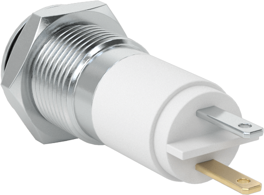 Panel Işığı, Su Geçirmez, 14 mm Kesik, Beyaz, 12 V AC ve DC