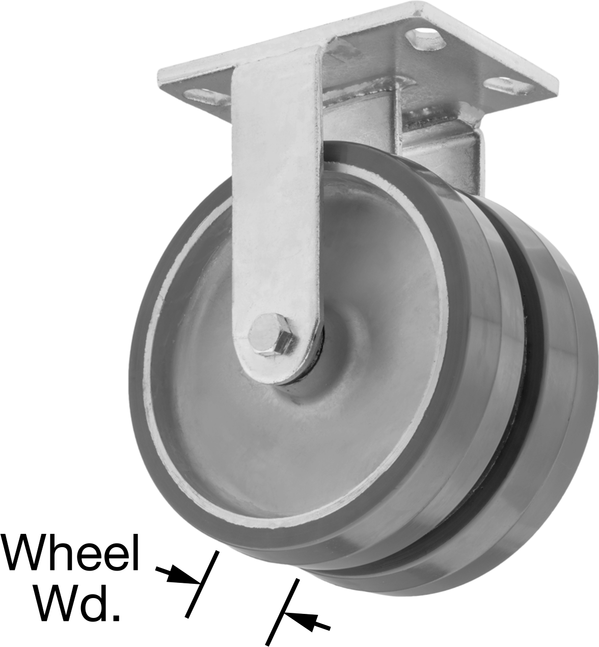 Dual-Wheel Rigid