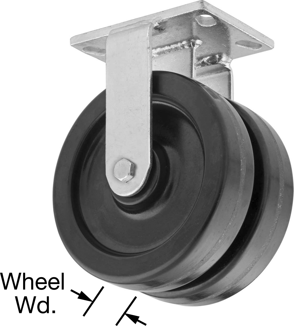 Dual-Wheel Rigid