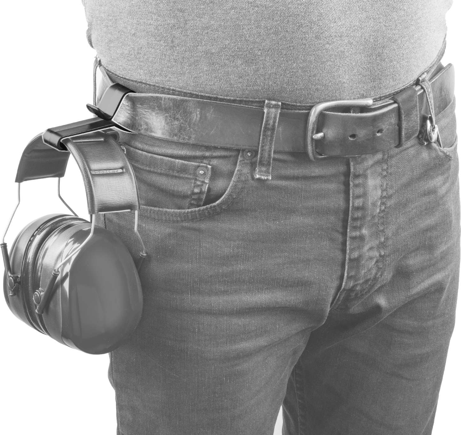 Clip Shown With Earmuffs (Sold Separately)