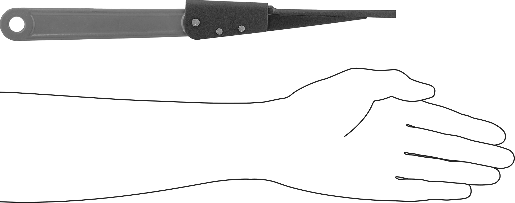 Morse Konik Şaft Çıkarma Aleti, #1, 2 lb ve #3 Morse Konik, 12-5/8" Uzunluk, Kol