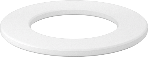Kuru Çalışan Baskı Rulmanı, 3/4" Mil Çapı için, 1-1/4" OD, 1/16" Kalınlık, Naylon Plastik
