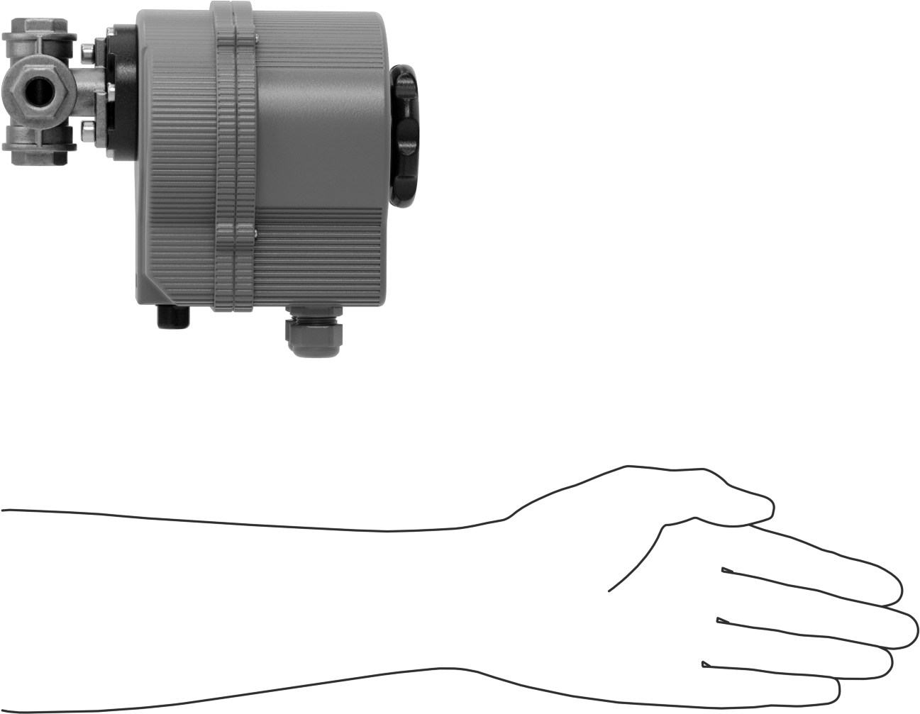 Motor Tahrikli Yön Değiştirme Valfi, 120 V AC ve 240 V AC, 1/4 NPT Dişi