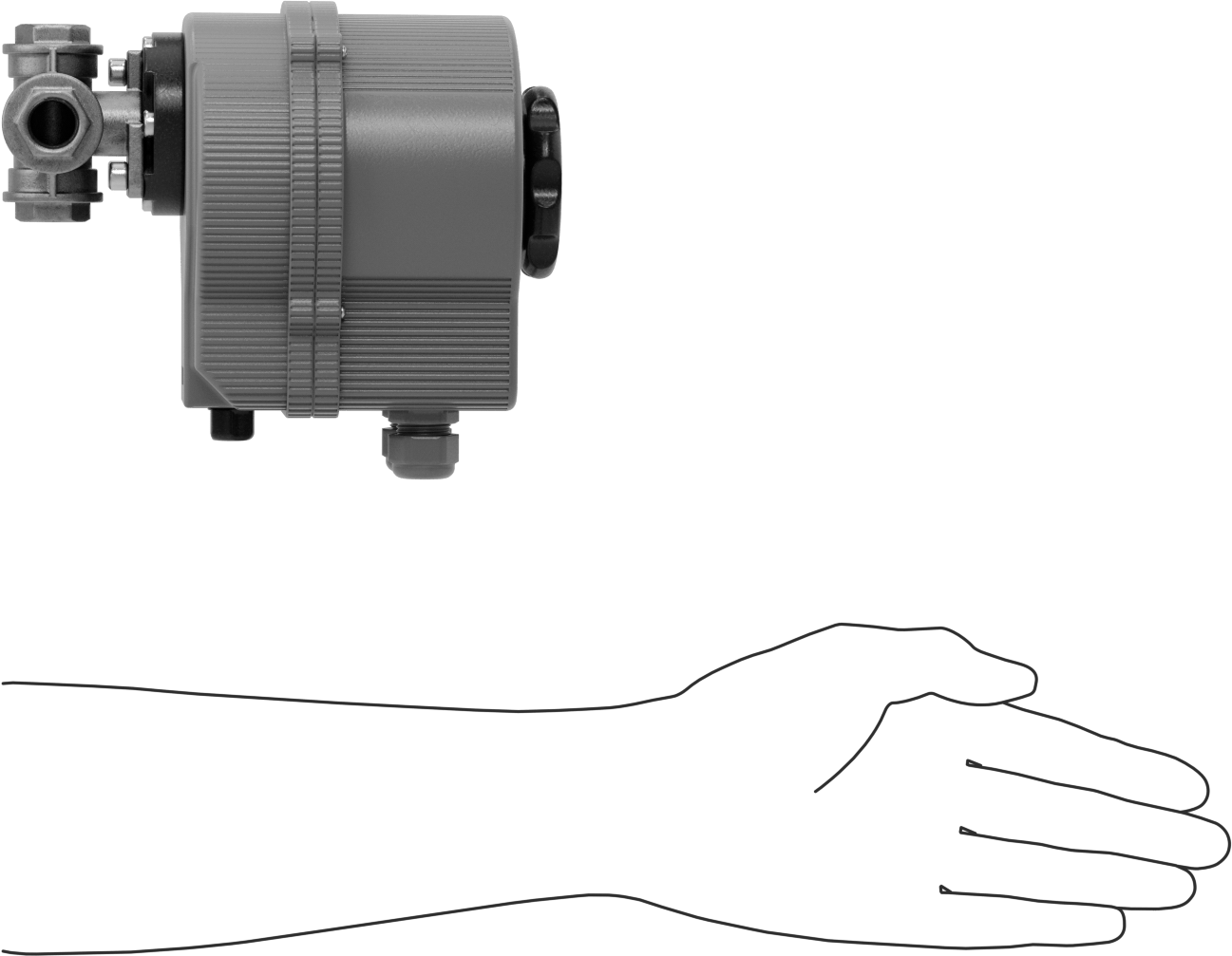 Motor Tahrikli Yön Değiştirme Valfi, 120 V AC ve 240 V AC, 3/8 NPT Dişi
