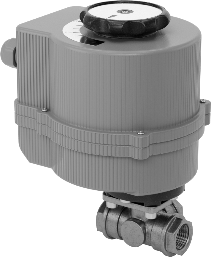 Motor Tahrikli Yön Değiştirme Valfi, 120 V AC ve 240 V AC, 1/2 NPT Dişi
