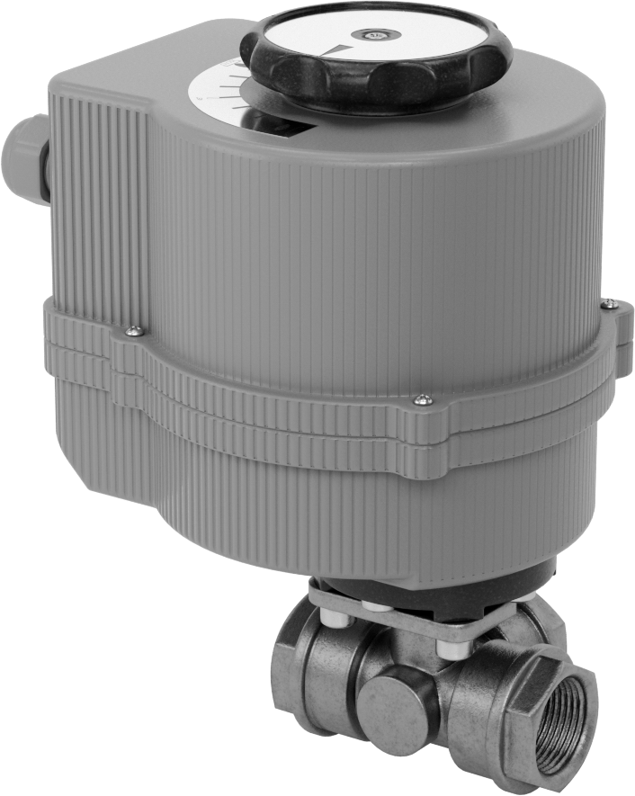 Motor Tahrikli Yön Değiştirme Valfi, 120 V AC ve 240 V AC, 3/4 NPT Dişi