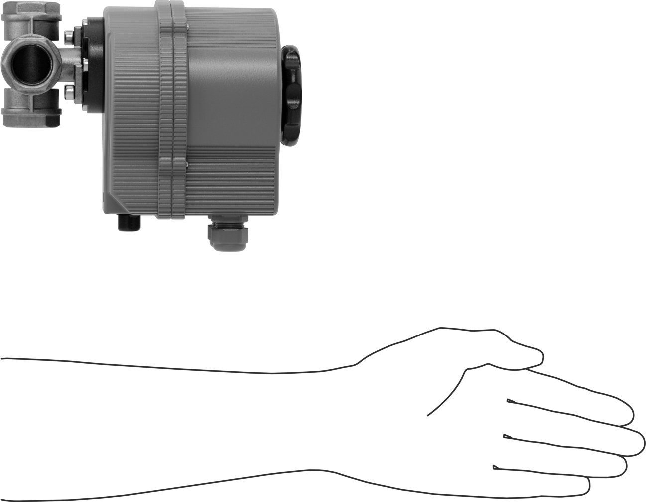 Motor Tahrikli Yön Değiştirme Valfi, 120 V AC ve 240 V AC, 3/4 NPT Dişi