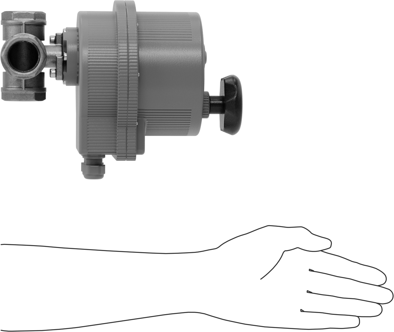 Motor Tahrikli Yön Değiştirme Valfi, 120 V AC ve 240 V AC, 1 NPT Dişi