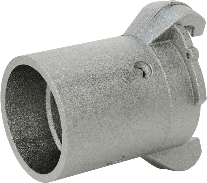 Kuru Aşındırıcı Malzeme için Hortum Bağlantısı, 1" Hortum İç Çapı için, Twist-Claw x Dişi Soket Bağlantısı