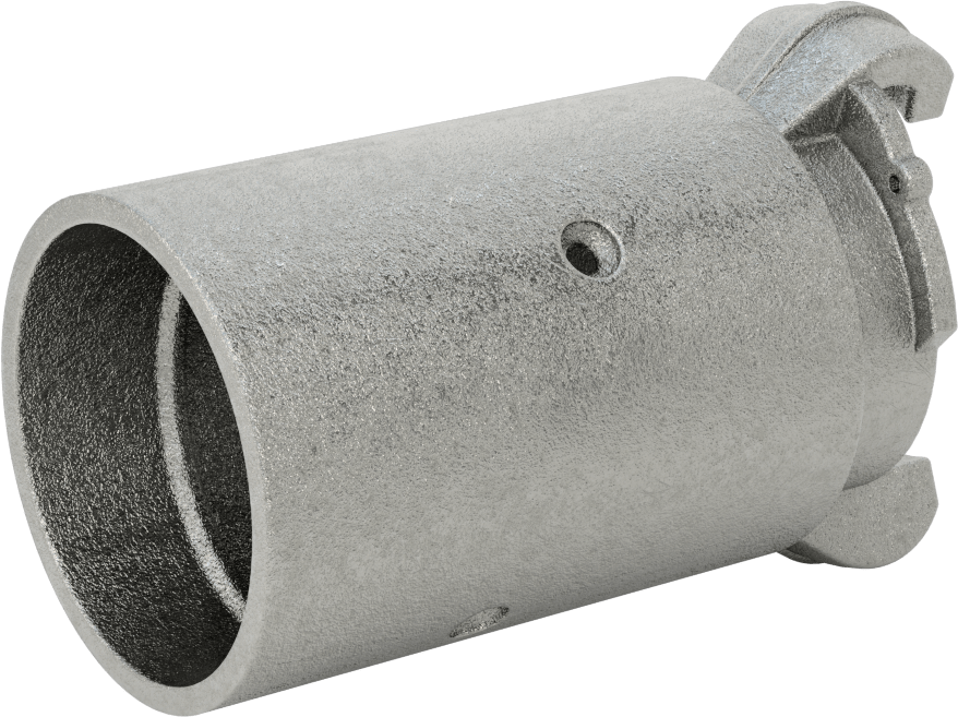 Kuru Aşındırıcı Malzeme için Hortum Bağlantısı, 1-1/2" Hortum İç Çapı için, Twist-Claw x Dişi Soket Bağlantısı