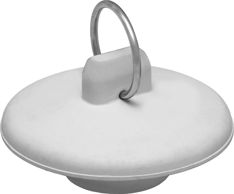 Kauçuk Tıpa, 1“ ila 1-3/8” İç Çaplı Lavabo Tahliyeleri için