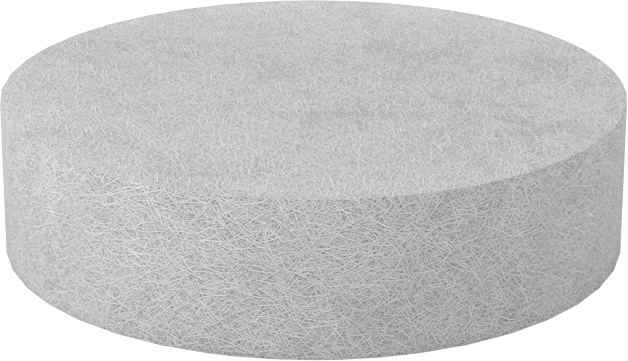 Yapışkan Sırtlı Koruyucu Ayaklar, 1“ Çap x 1/4” Yükseklik Keçe Taban