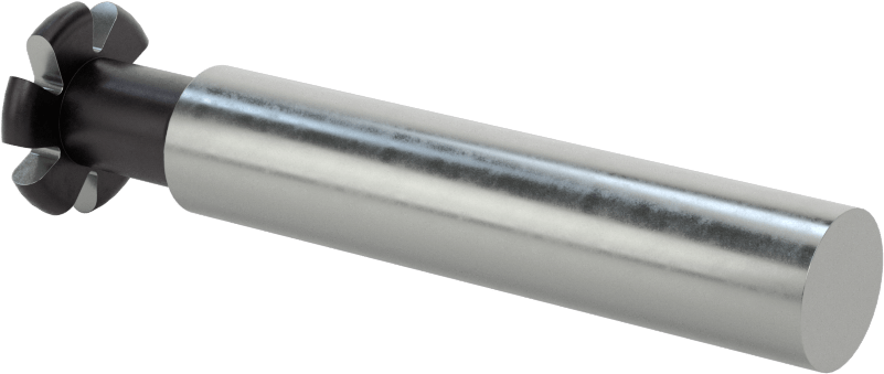 Yüksek Hızlı Çelik Dışbükey Yarıçaplı Uçlu Freze, 1/16" Kesme Yarıçapı