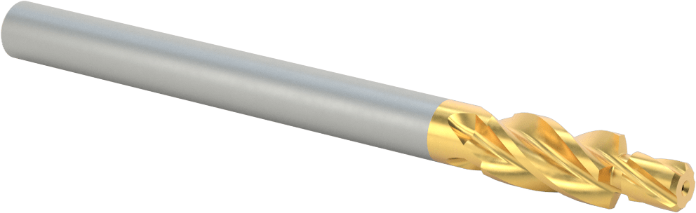 TiN Kaplamalı Yüksek Hızlı Çelik Yerleşik Pilot Havşa, 3/8" Vida Boyutu için