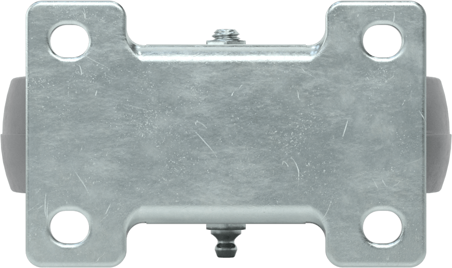 Mighty-Lite Tekerlek, 3-3/4“ x 2-3/4” Plaka, 5" Çaplı 60A Kauçuk Tekerlekli Sert
