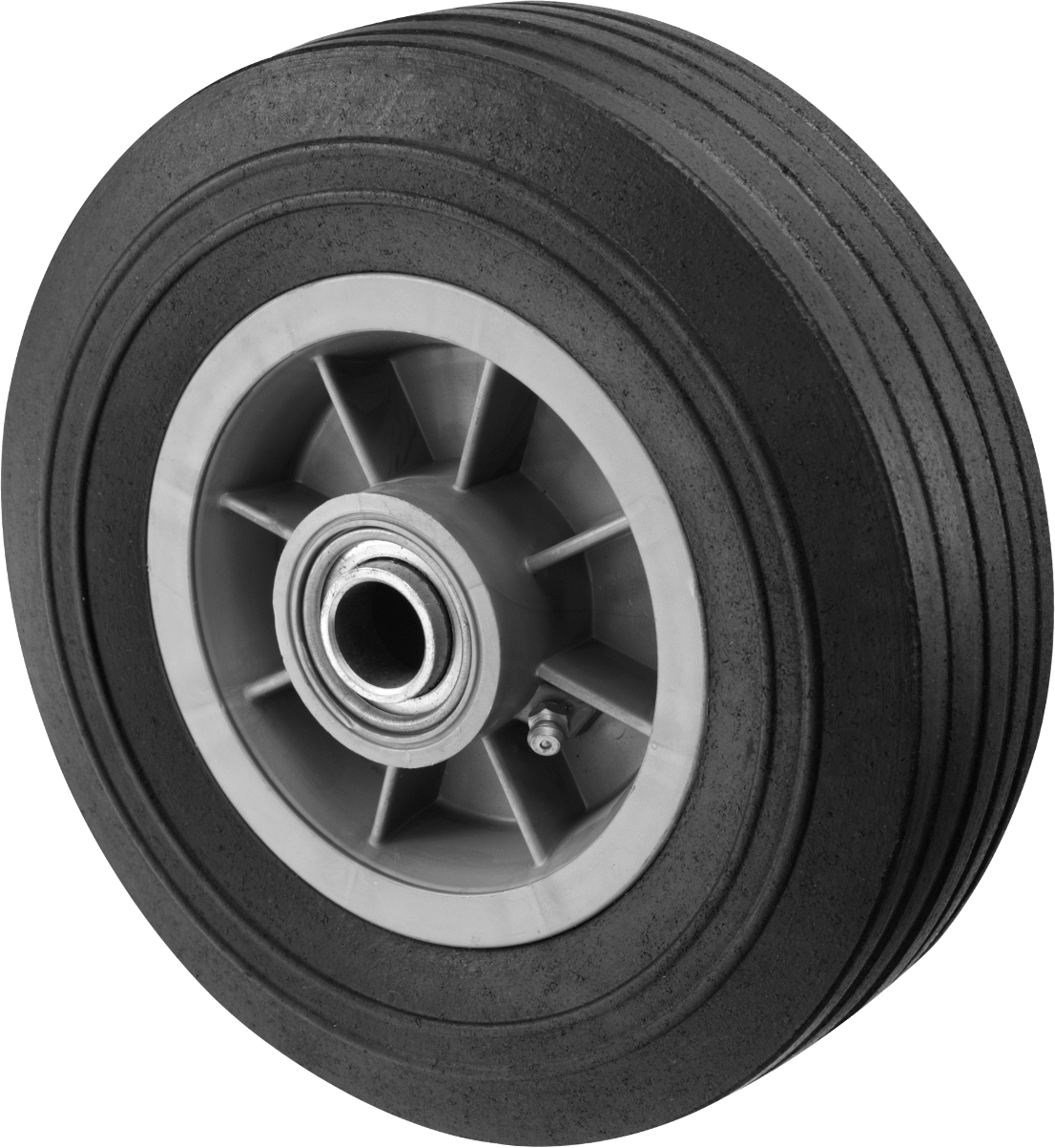 Rubber Tread on Polypropylene Plastic Core