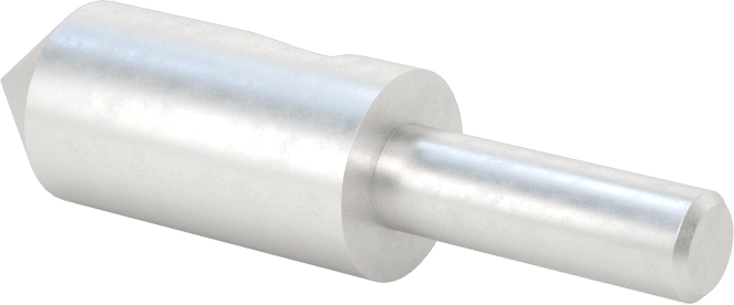 Yüksek Hızlı Çelik Havşa, Vidalar için, 82 Derece, 1 Yiv, 1/2" gövde çapı
