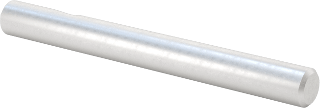 Yüksek Hızlı Çelik Havşa, Perçinler için, 100 Derece, 1 Yiv, 1/8" Gövde Çapı