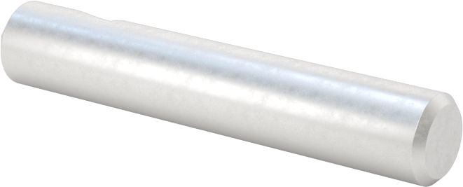 Yüksek Hızlı Çelik Havşa, Perçinler için, 100 Derece, 1 Yiv, 1/4" Gövde Çapı
