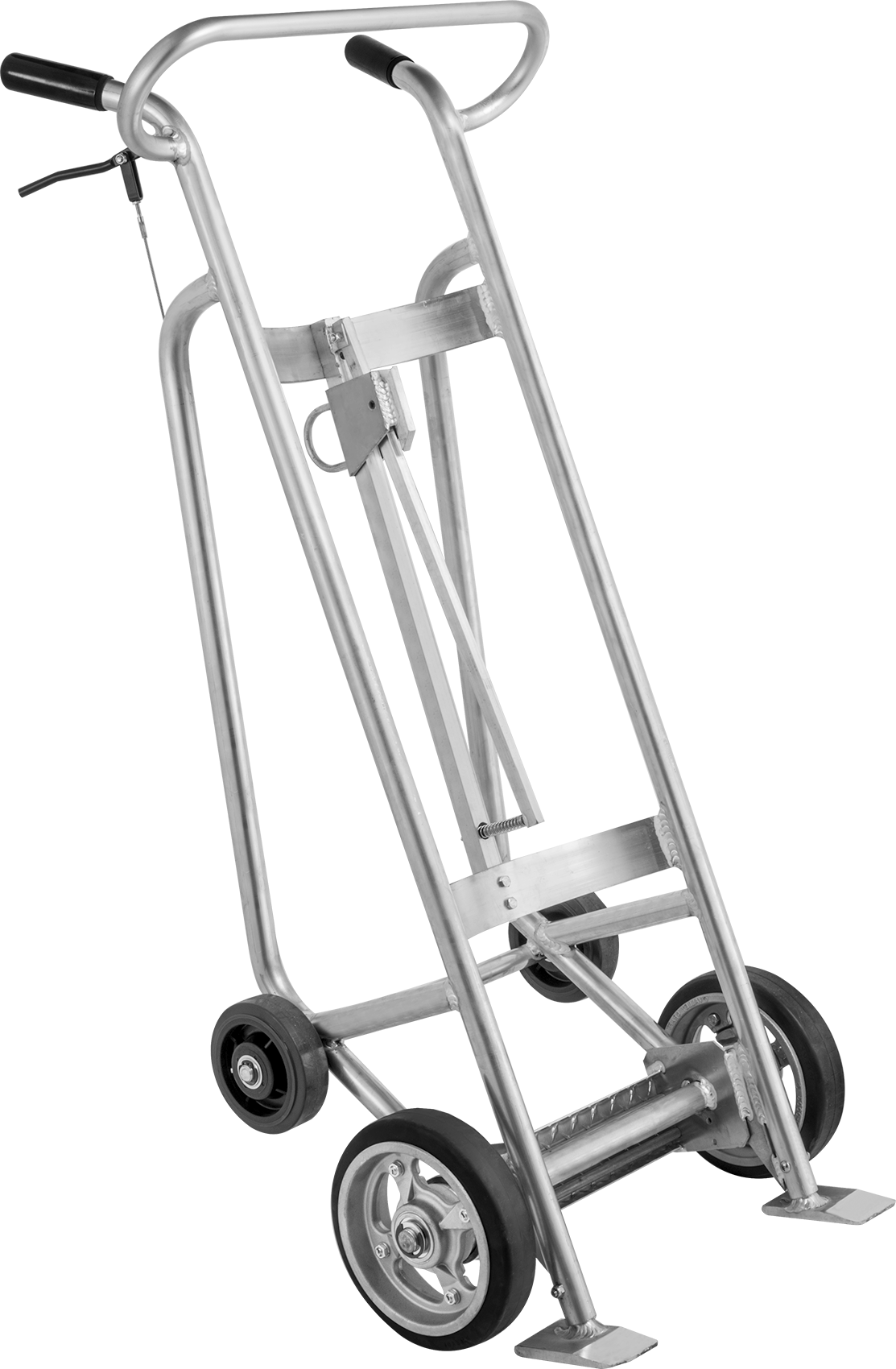 Stable-Ride Tamburlu Kamyon, Yaylı Tespit, Alüminyum, 24-1/2“ x 59” Toplam, Frenli