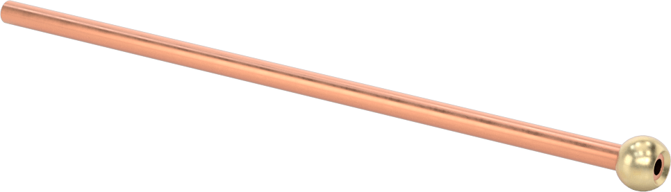 Bilyalı Soket Bağlantılı Makineye Monte Soğutma Sıvısı Nozulu, Yüksek Basınç, 10 mm Soket Çapı için, 0,12" Delik Çapı