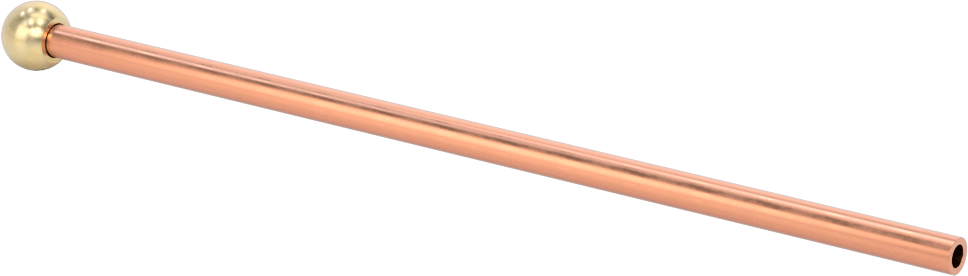 Bilyalı Soket Bağlantılı Makineye Monte Soğutma Sıvısı Nozulu, Yüksek Basınç, 10 mm Soket Çapı için, 0,12" Delik Çapı