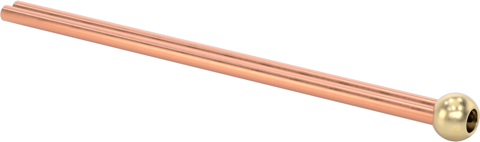 Bilyalı Soket Bağlantılı Makineye Monte Soğutma Sıvısı Nozulu, Yüksek Basınç, 1/2" Soket Çapı için, 0,12" Delik Çapı