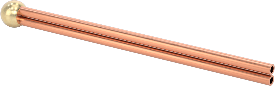 Bilyalı Soket Bağlantılı Makineye Monte Soğutma Sıvısı Nozulu, Yüksek Basınç, 14 mm soket çapı için, 0,12" Delik Çapı
