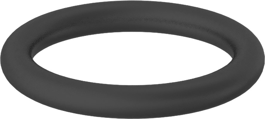 Viton® Etp Floroelastomer O-Ring, Buhar ve Kimyasallara Dayanıklı, 1/8 Kesirli Genişlik, Dash 212