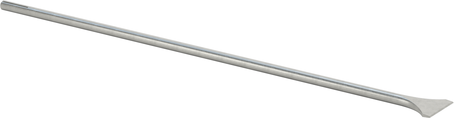 Döner Çekiçler için Keski Ucu, SDS-Max Şaft, 3" Genişlikte Düz Bıçak, 36" Uzunluk