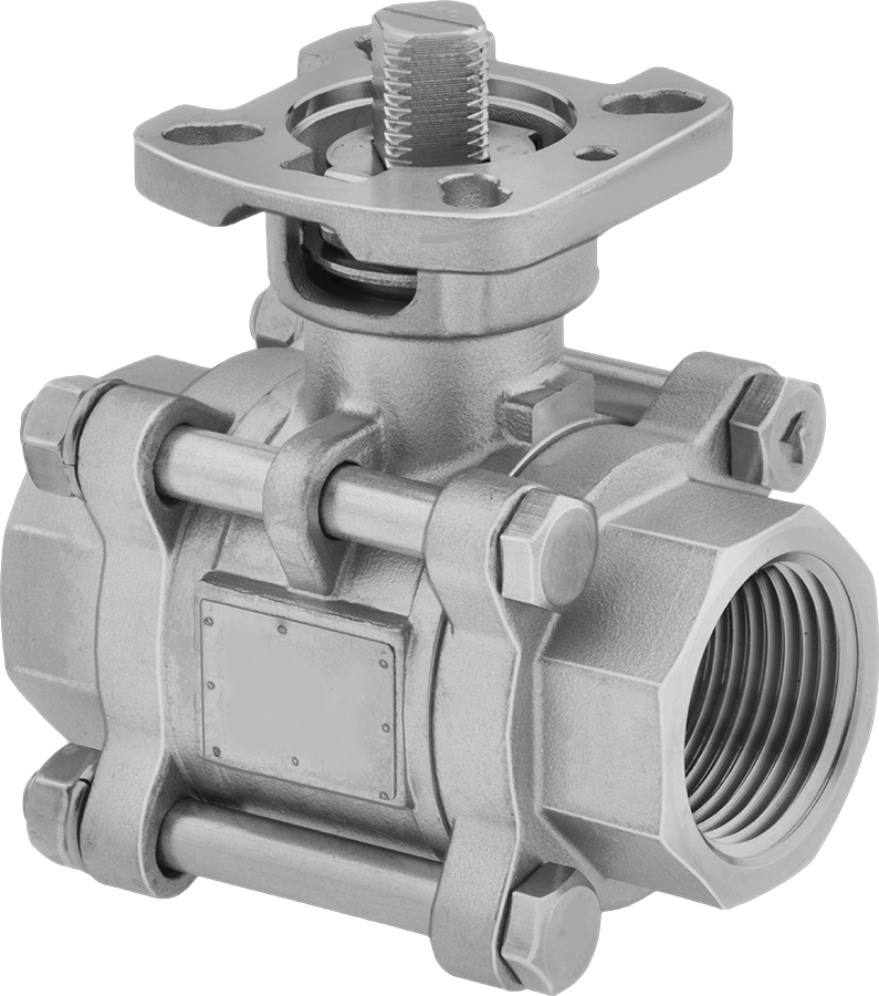 Three Piece (Shown Assembled)
